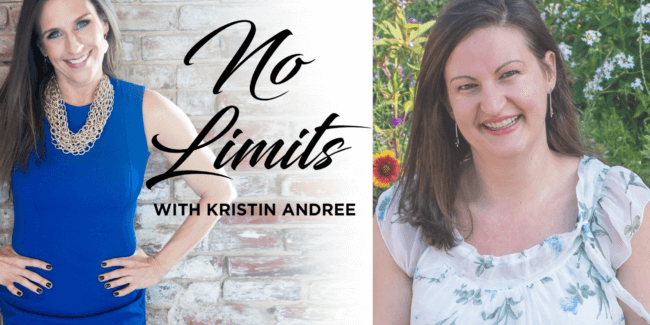 No limits with Kristin Andree image of business consultant Kristin Andree and professional intuitive Nicole Leffer